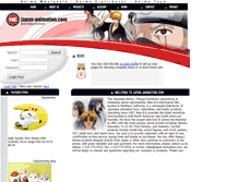 Tablet Screenshot of japan-animation.com